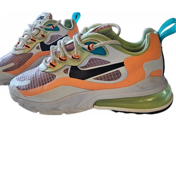 Nike Air Max 270 React SE Multicolor Women’s Size 6 - CJ0620-600 - Picture 4 of 16